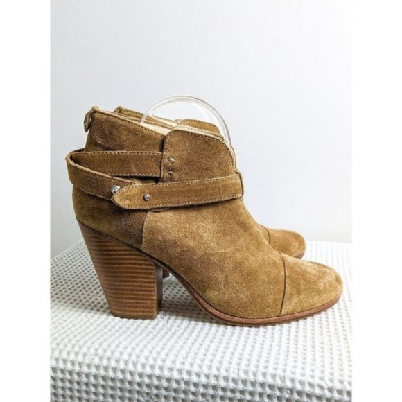 RAG  &  BONE Harrow Bootie Hazel Suede Size 40 BNWOB - Picture 1 of 8